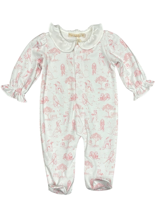 Pink Barking Bliss Footie