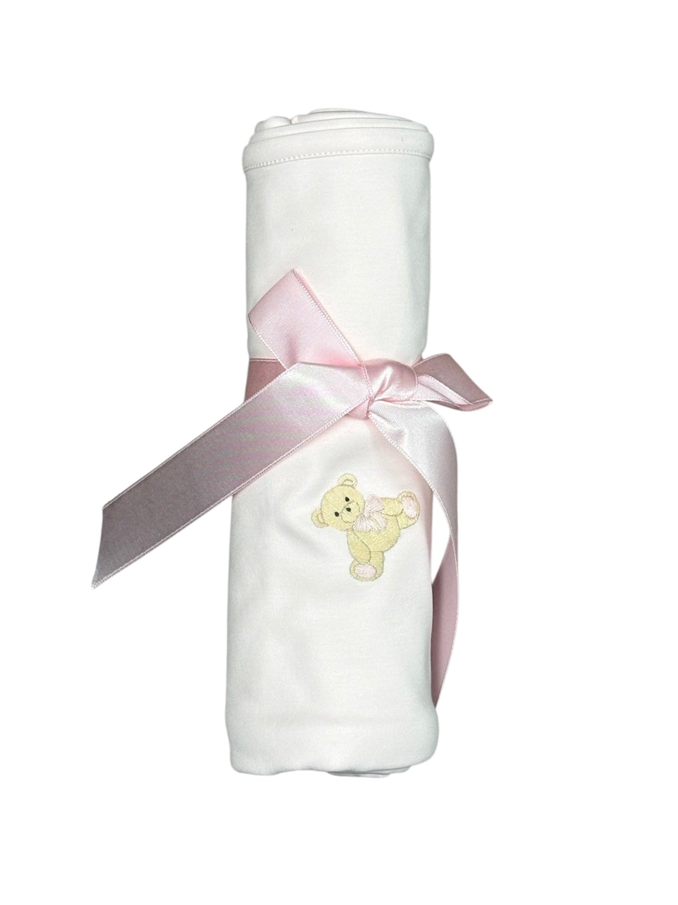 Pink Toys Receiving Blanket