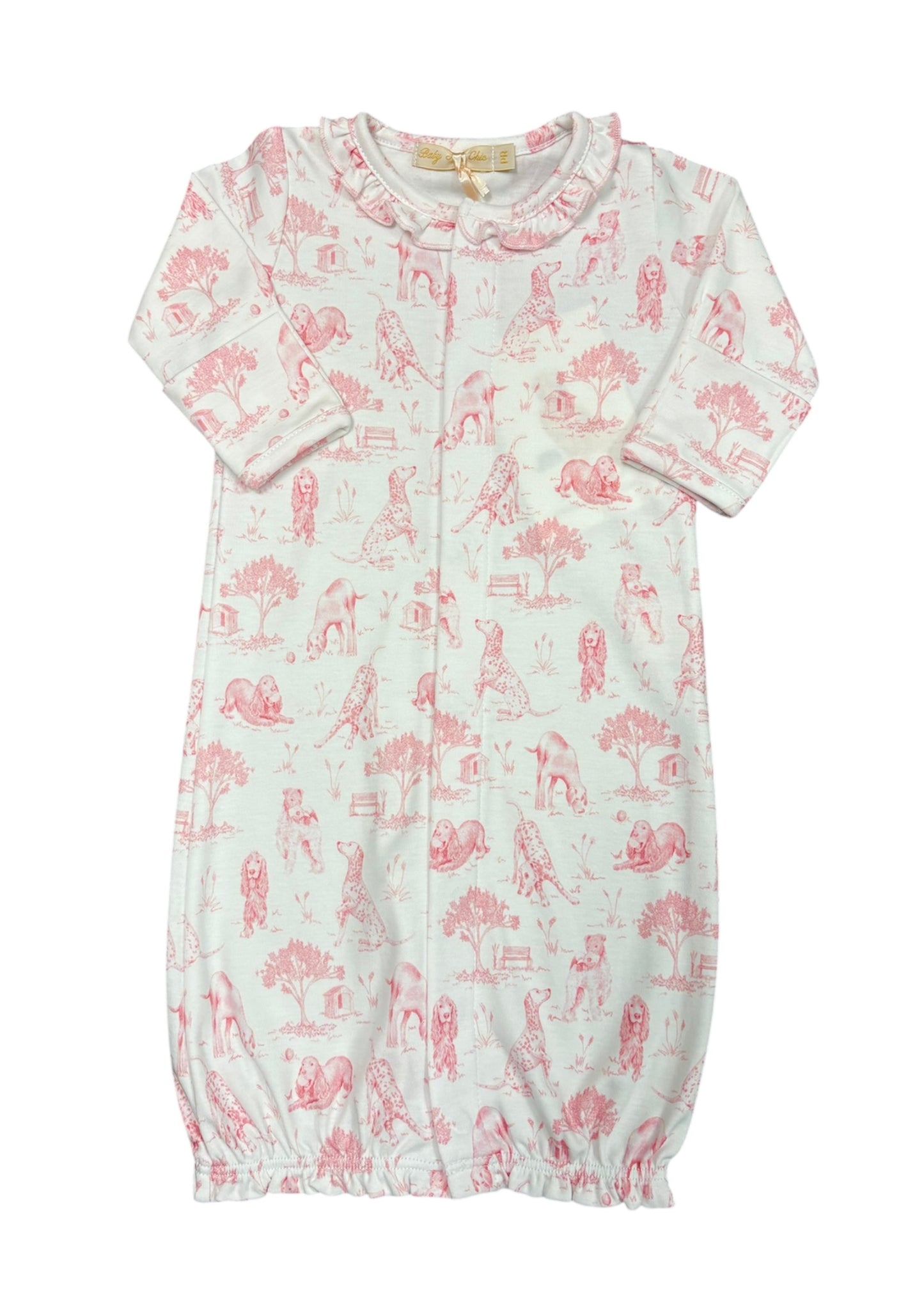 Barking Bliss Converter Ruffle Gown