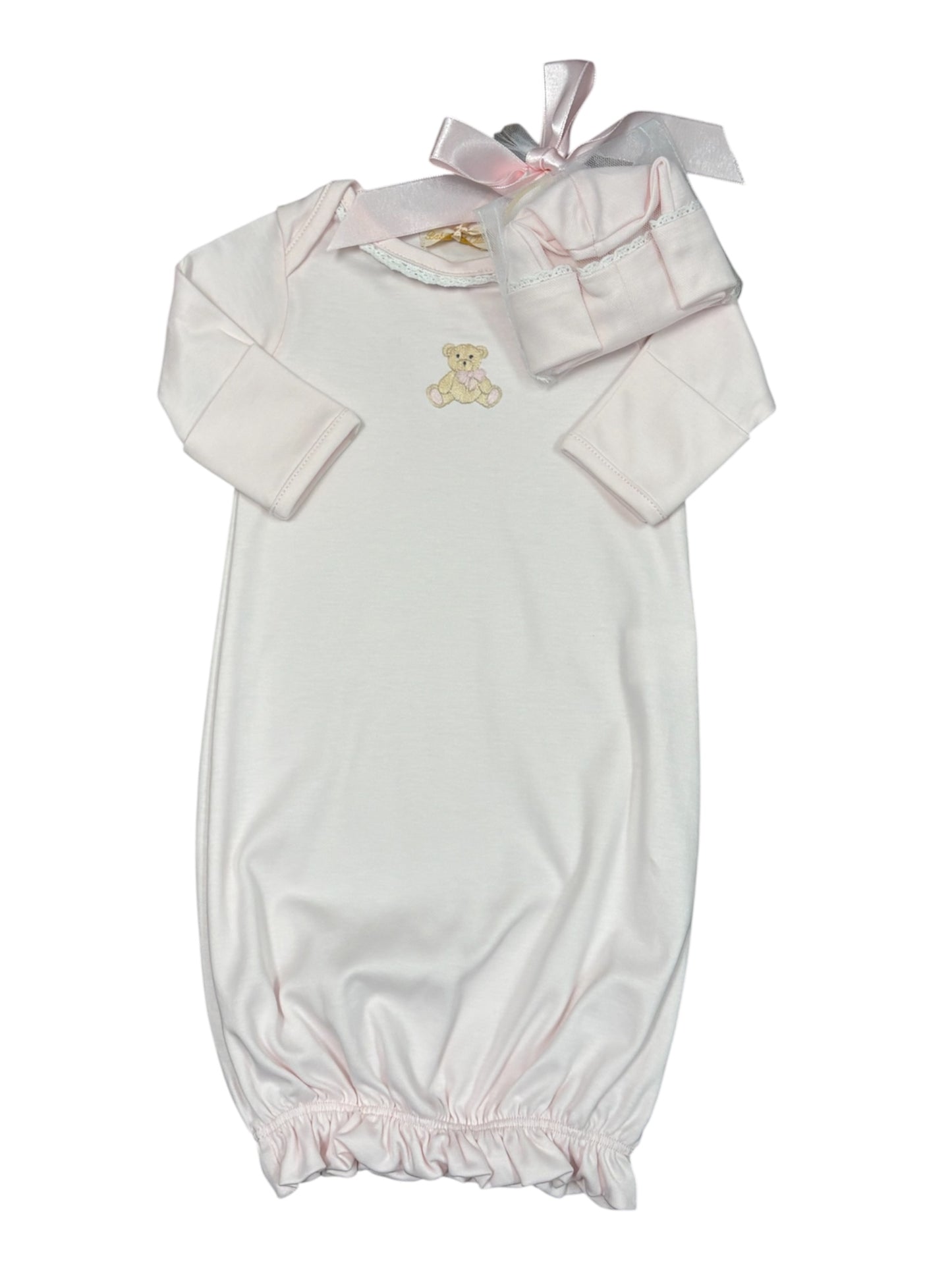 Toys Lace Gown & Hat Set