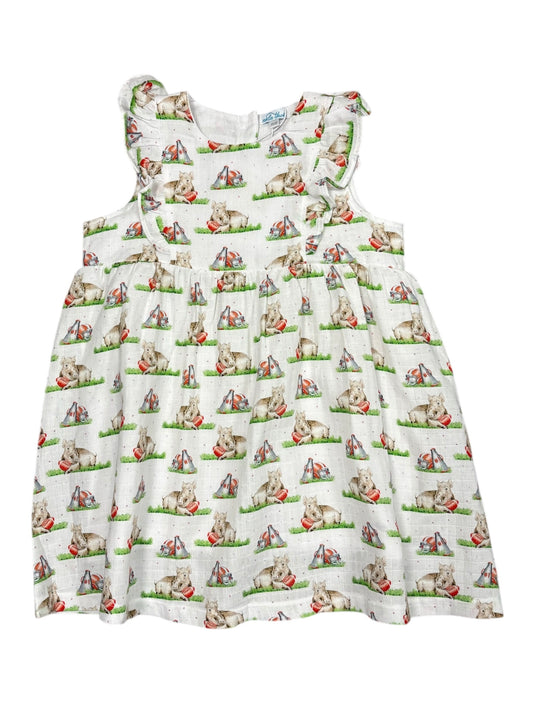 Mascot Mania In Arkansas Muslin Dress