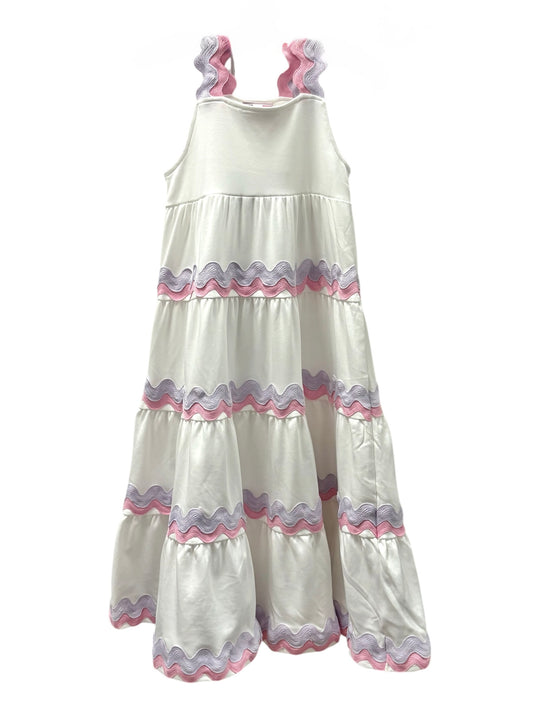 White Saylor Ric Rac Dress