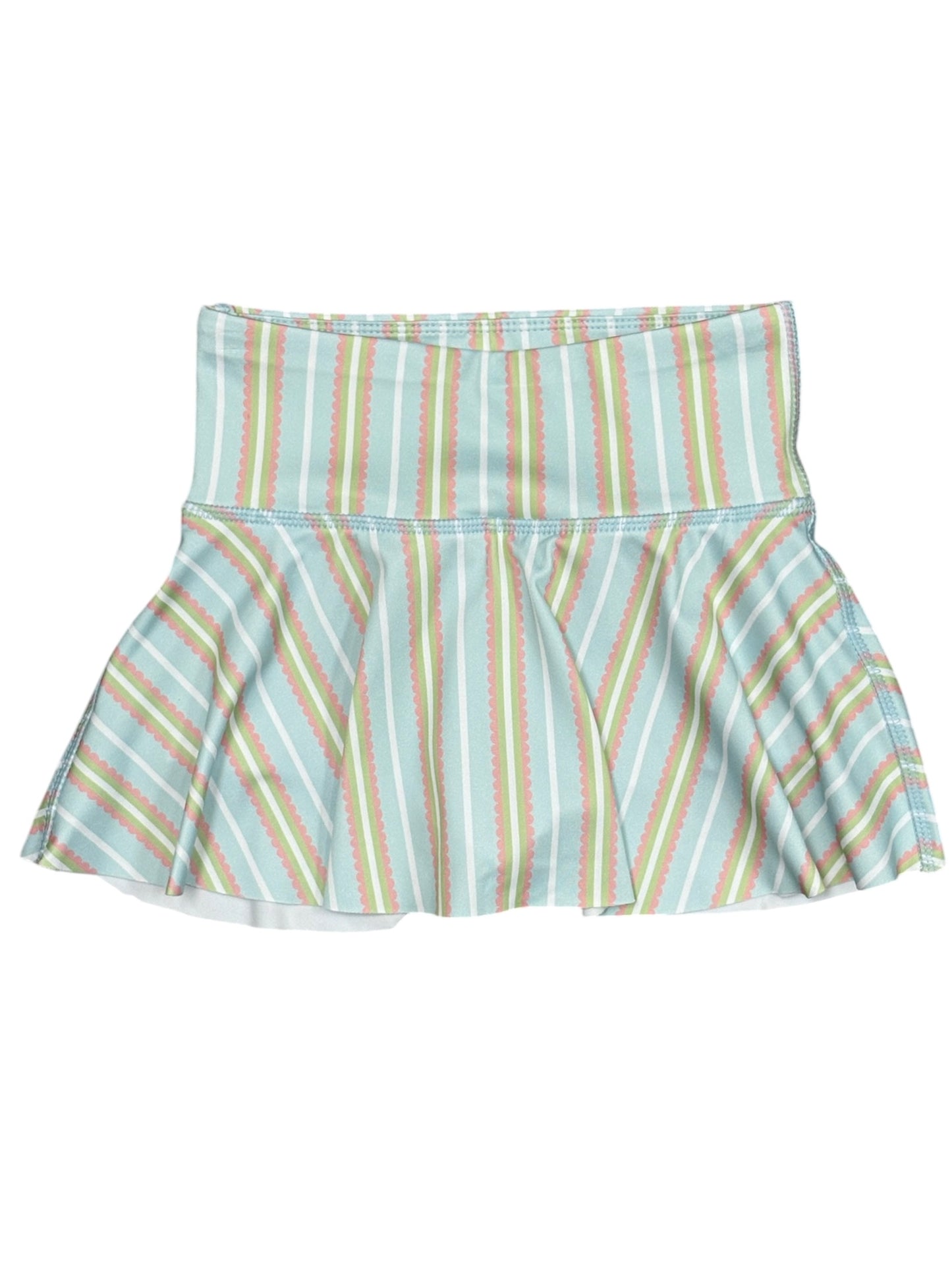 Blue/Pink Stripe Skirt