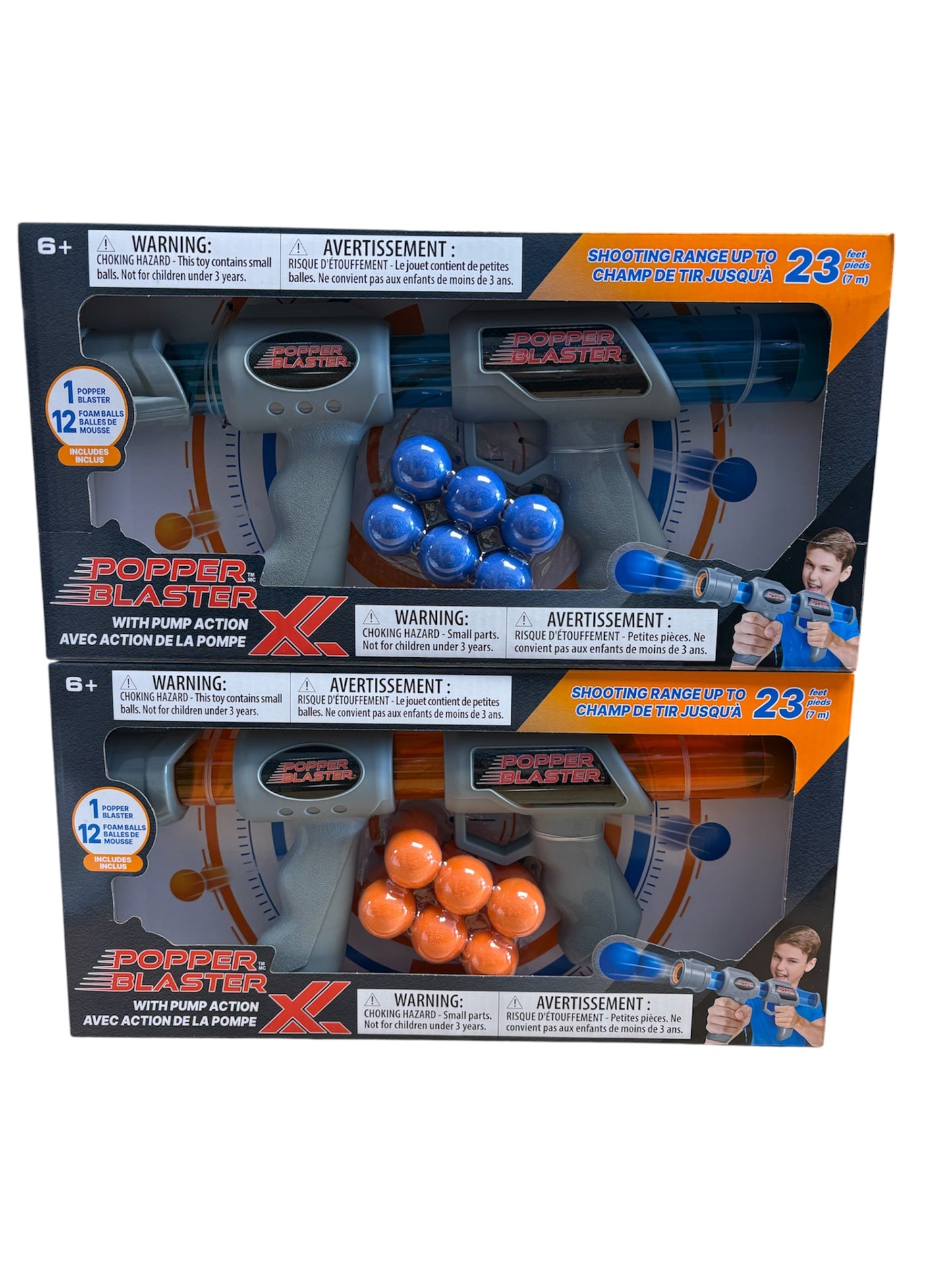 Popper Blaster Set - 12 Balls