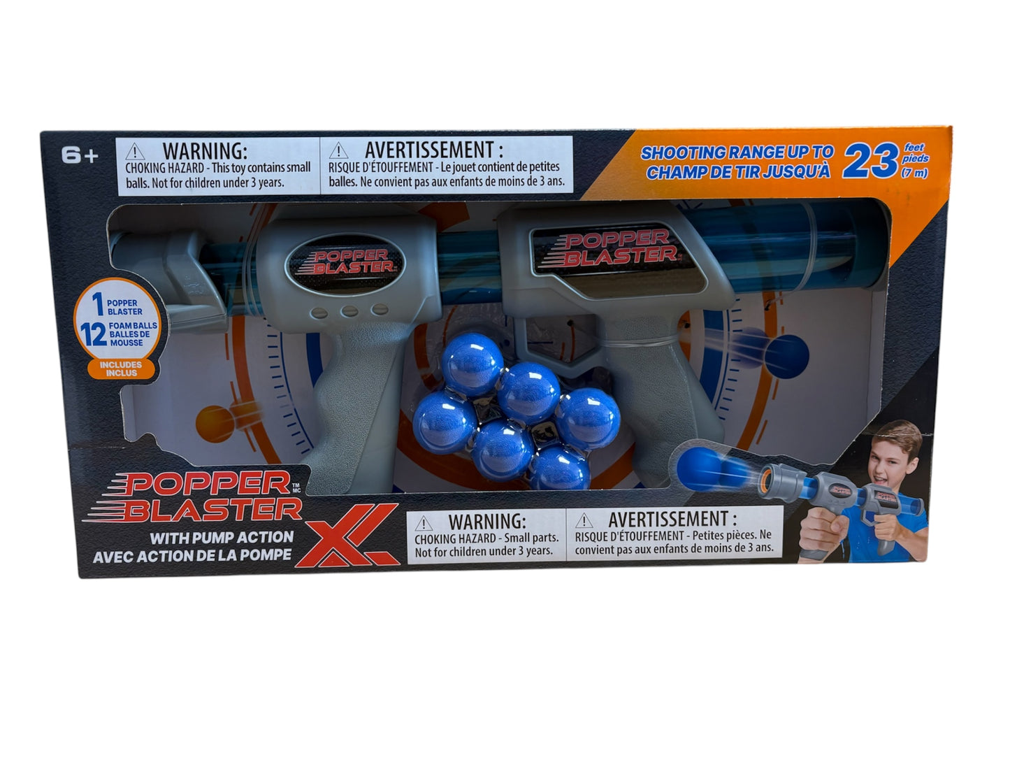 Popper Blaster Set - 12 Balls