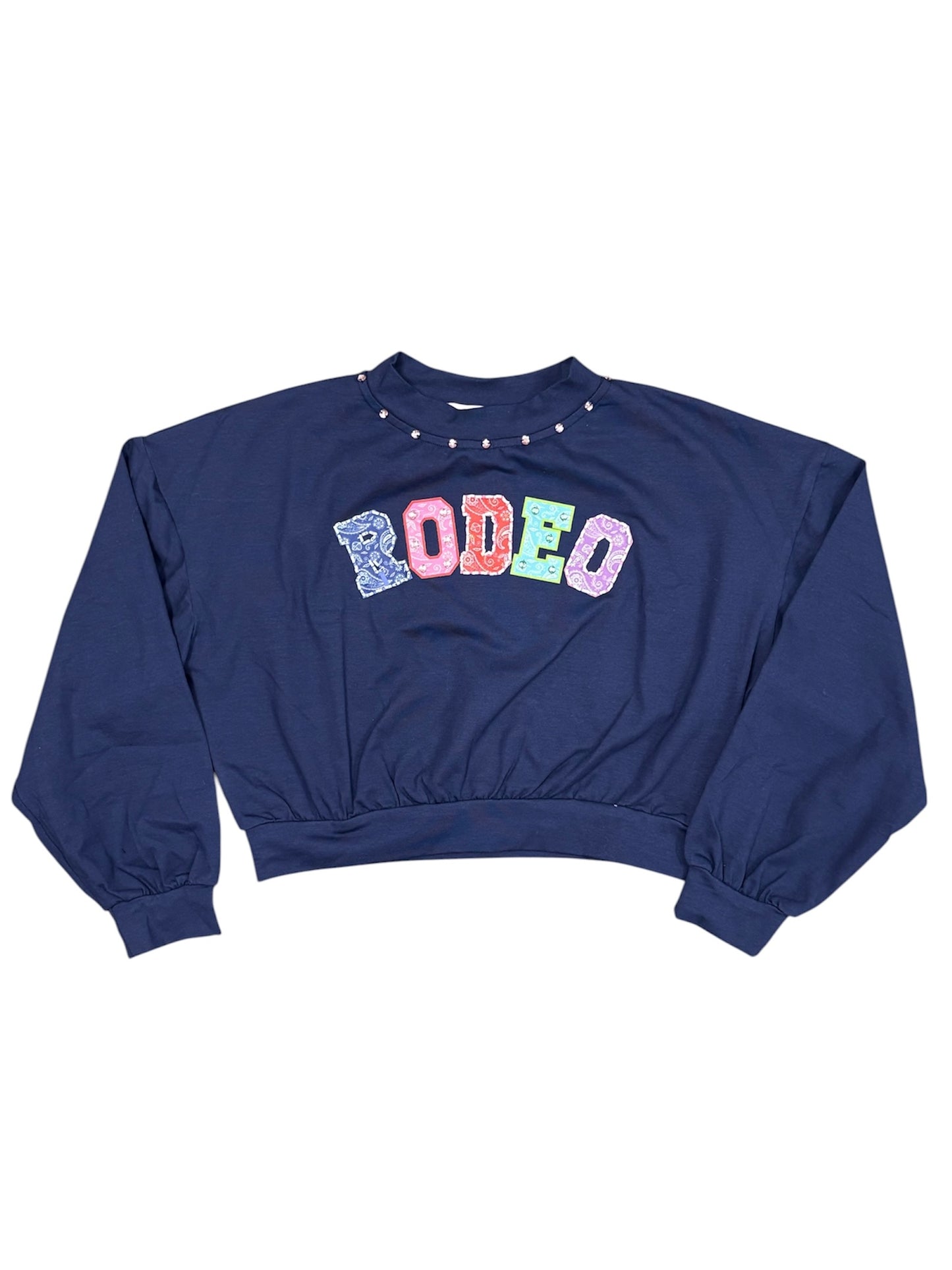 Navy Rodeo Sweatshirt
