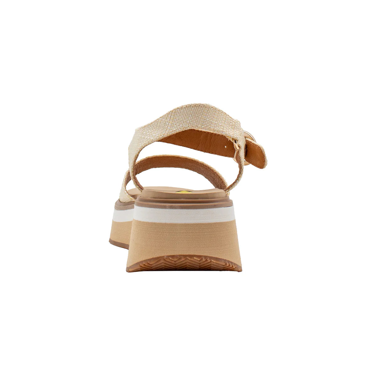 Porcinni Woven Raffia Sandal