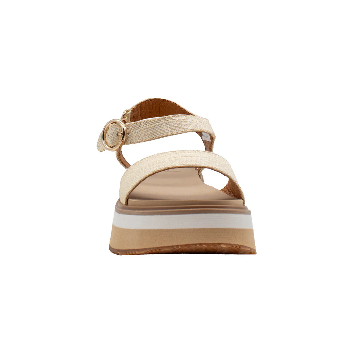 Porcinni Woven Raffia Sandal