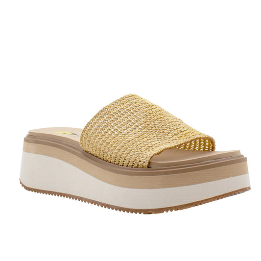 Portobello Woven Raffia Sandal