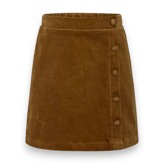 Reese Honey Corduroy Skirt