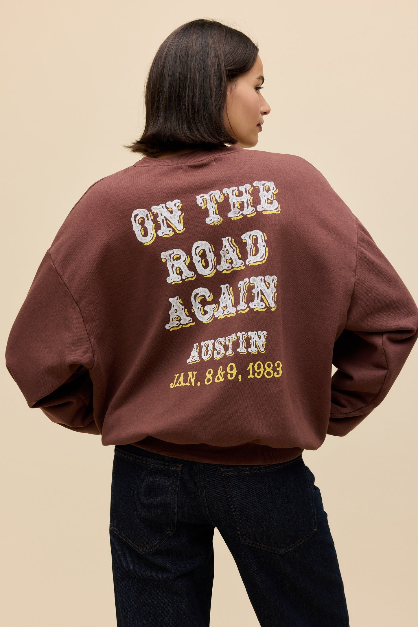 Willie Nelson Oversized Sweatshirt