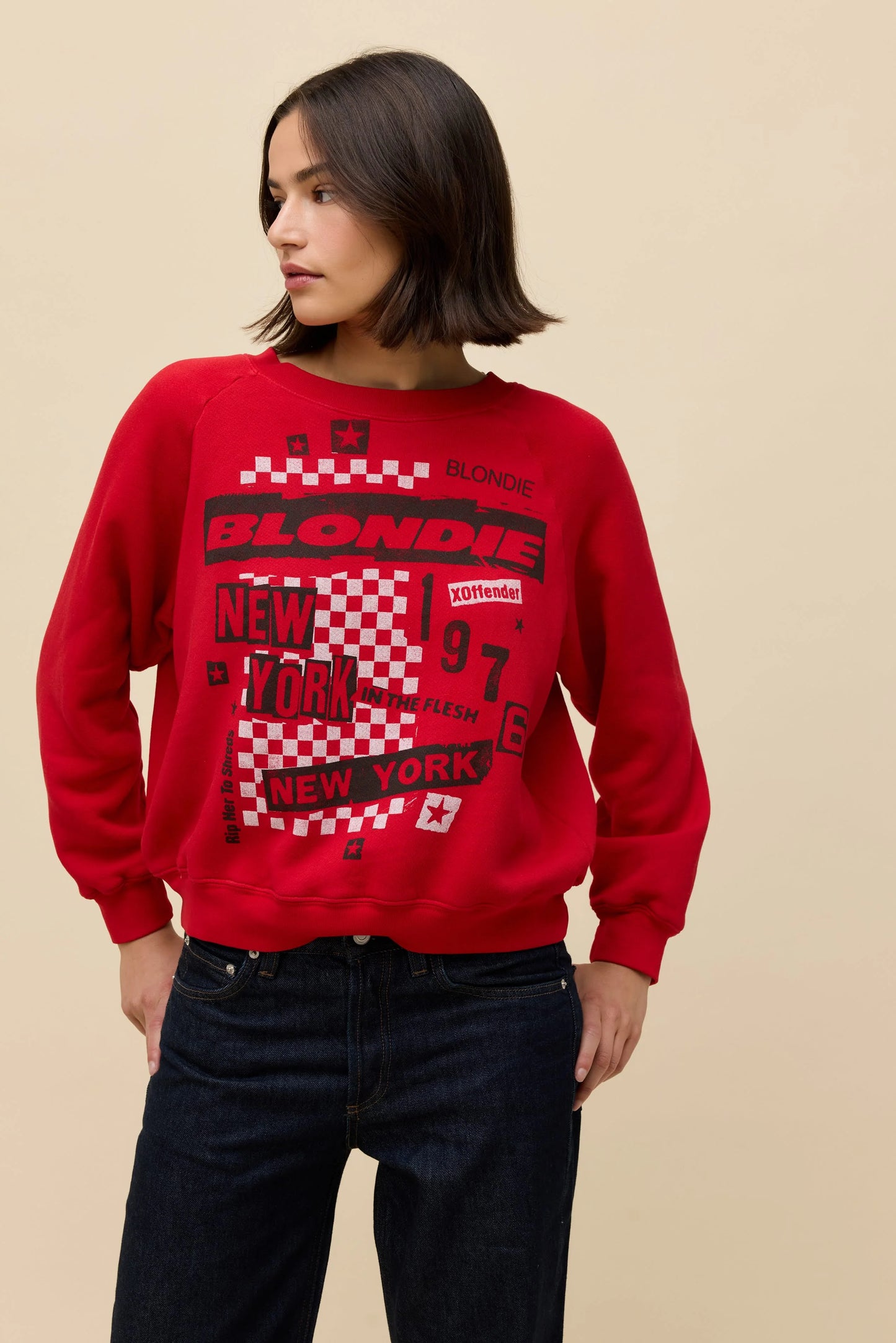 Blondie Raglan Sweatshirt