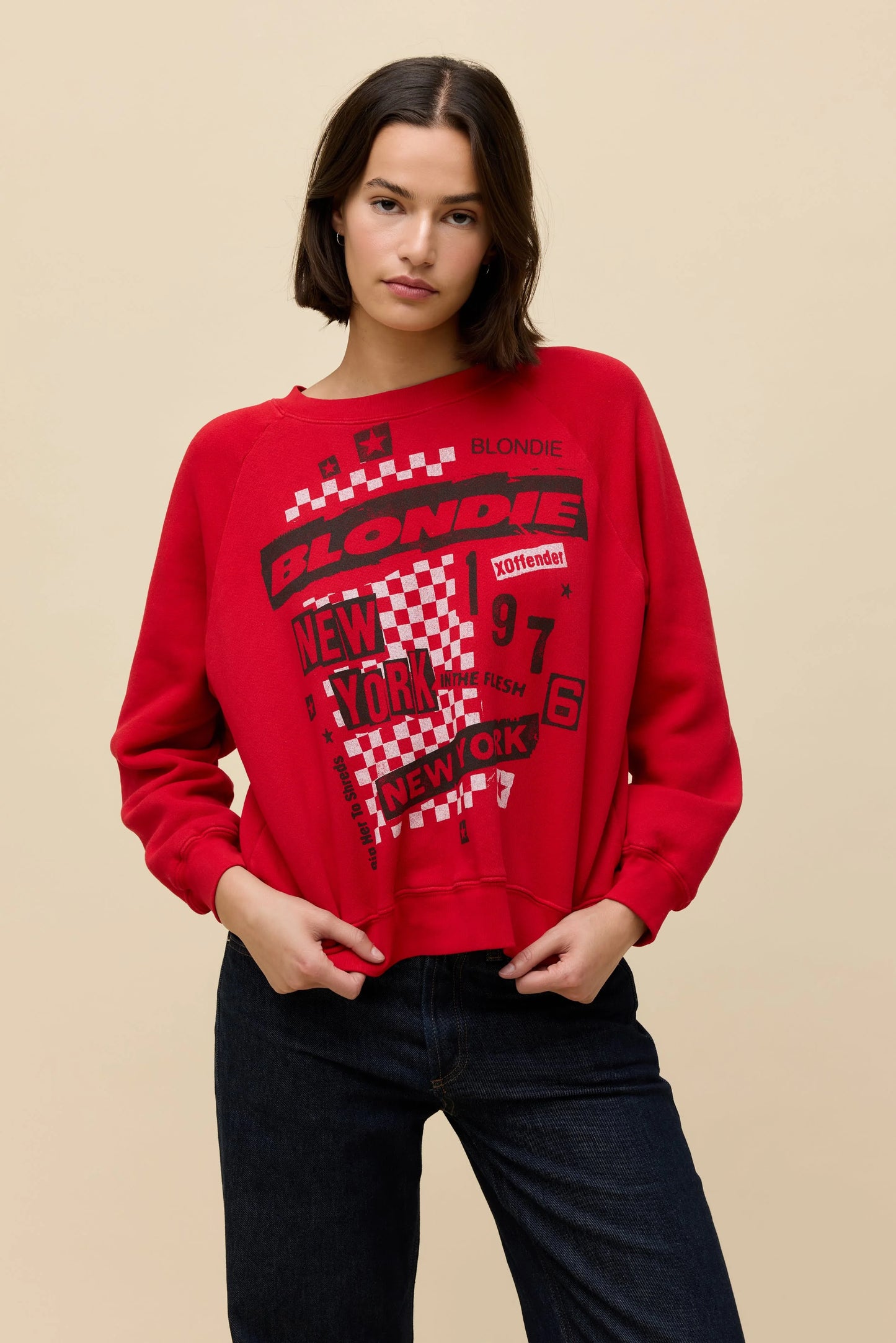 Blondie Raglan Sweatshirt