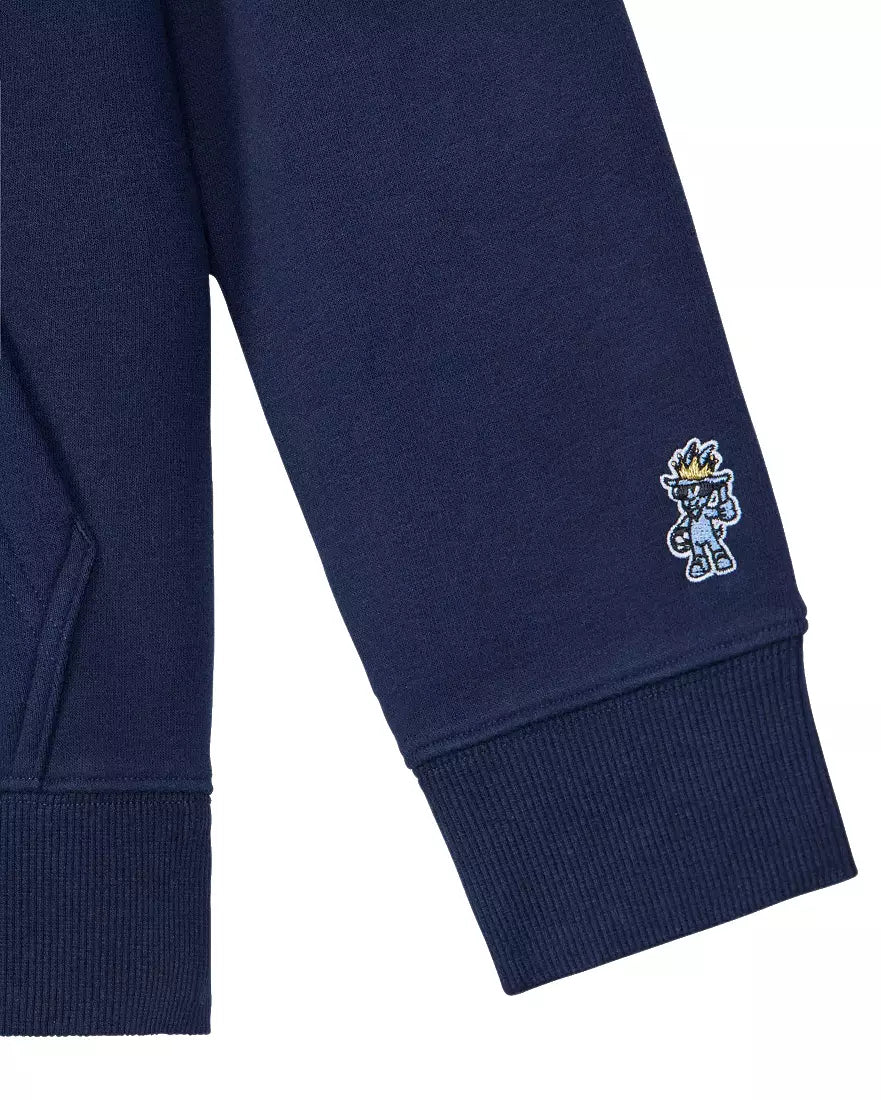 Soccer Sport Hooded Sweatshirt - Navy Blazer