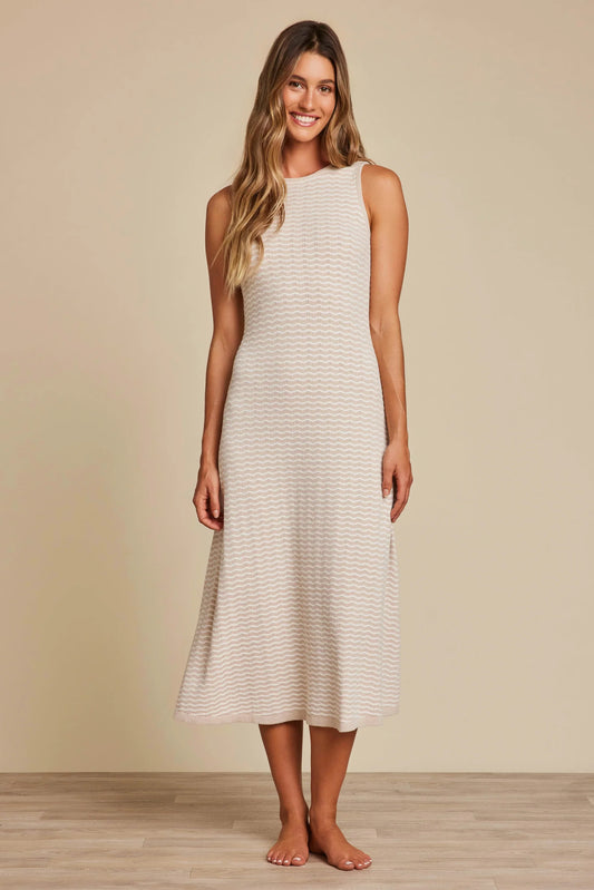 Barefoot Dreams CozyChic Ultra Lite Pointelle Tank Dress