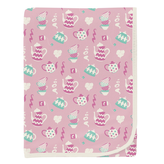 Cake Pop Tea Party Swaddle Blanket