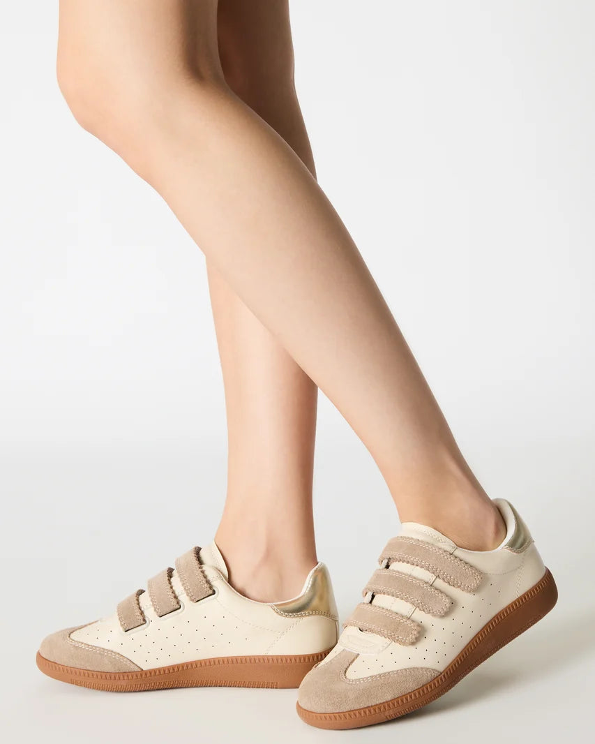 Momentum Sneaker - Light Taupe/White