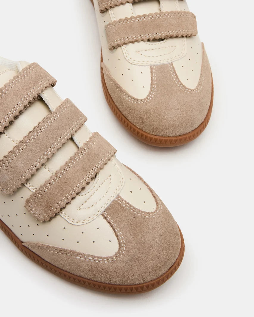 Momentum Sneaker - Light Taupe/White