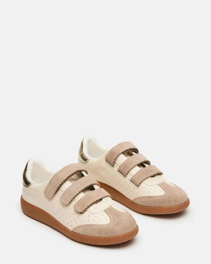 Momentum Sneaker - Light Taupe/White