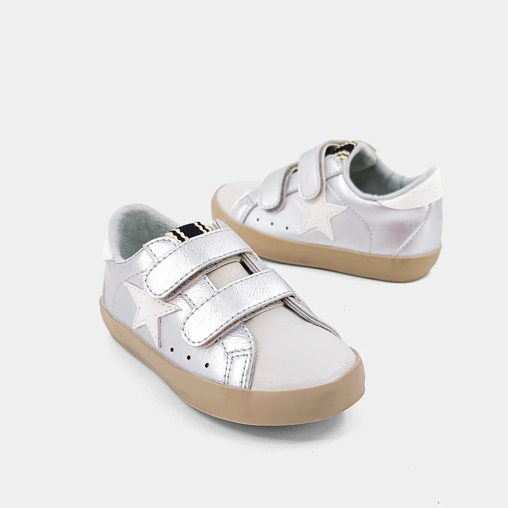 Silver Sunny Sneakers