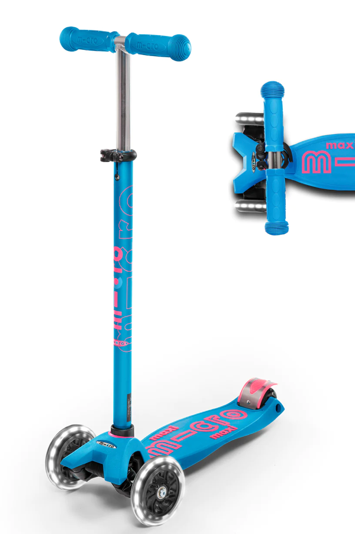 Micro Maxi LED Scooter - Aqua