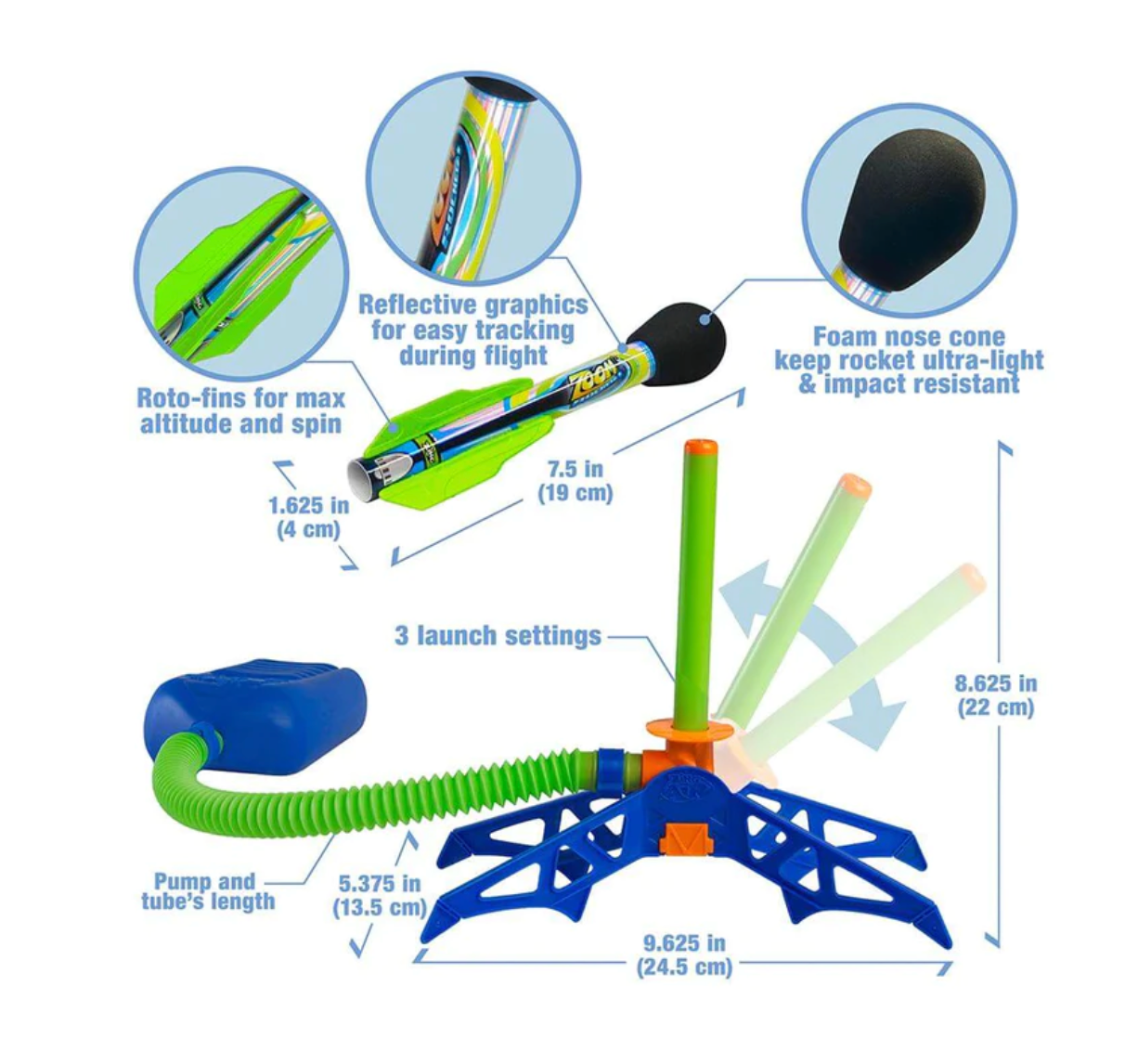 Blast Off Zoom Rocketz