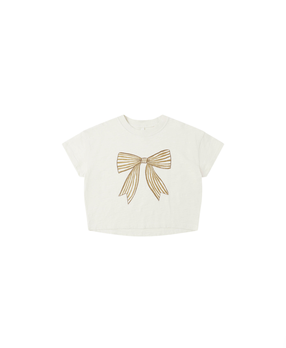 Bow Boxy Tee