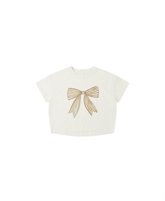 Bow Boxy Tee
