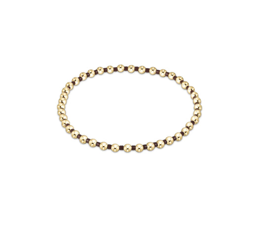 Hope Grateful Bracelet - Chocolate