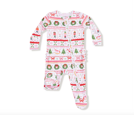 Sugar Plum Fairy Nutcracker Footie