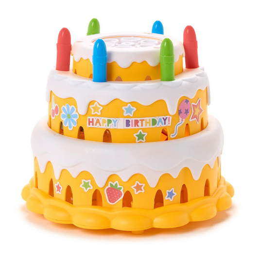 Light Up Birthday Cake Bubble Maker