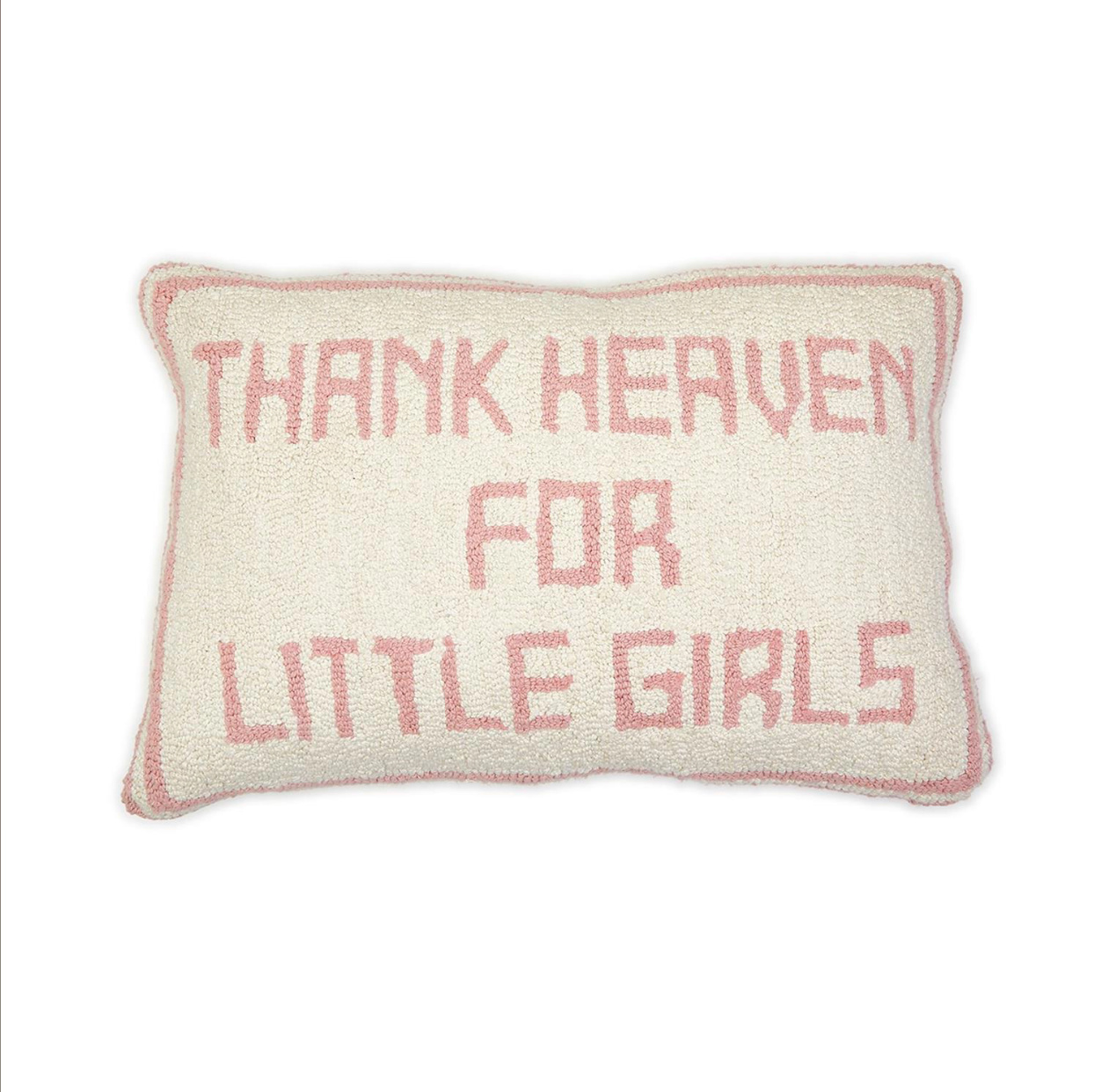 Thank Heaven Embroidered Pillows
