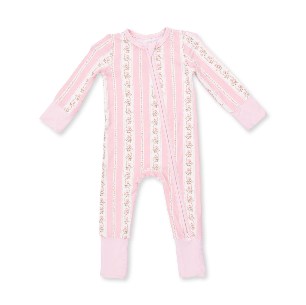 Pink Antoinette Stripe Convertible Romper