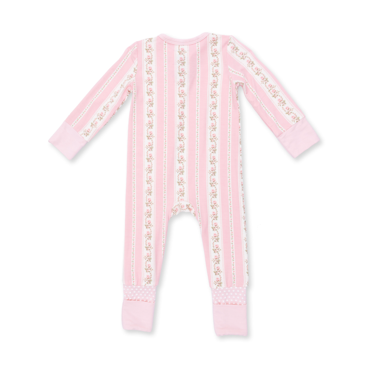 Pink Antoinette Stripe Convertible Romper