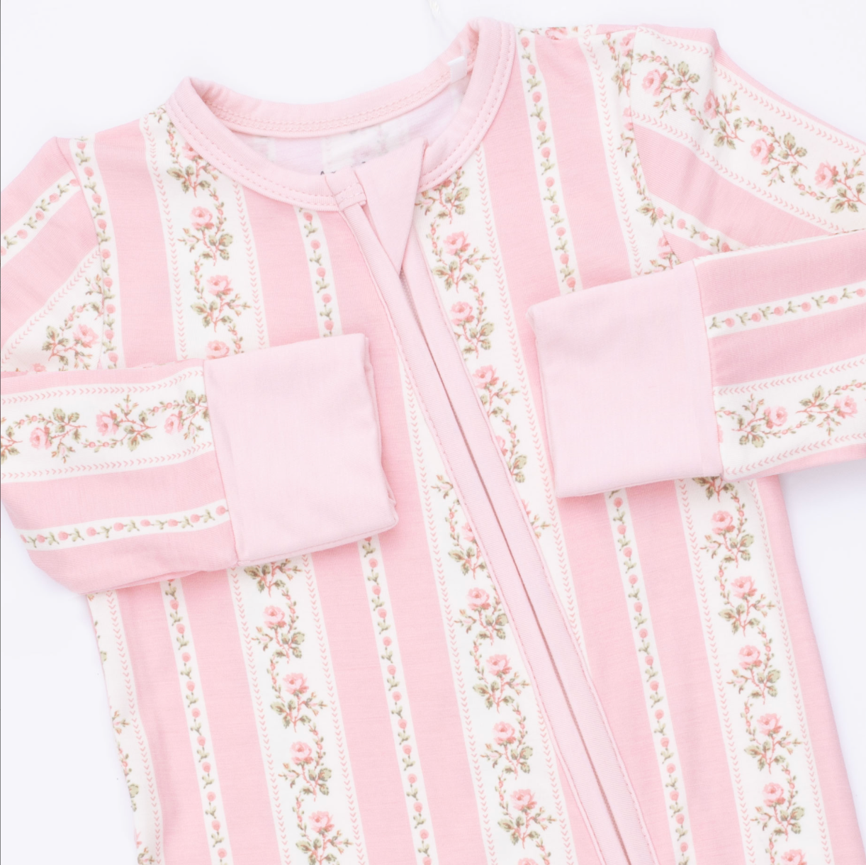 Pink Antoinette Stripe Convertible Romper