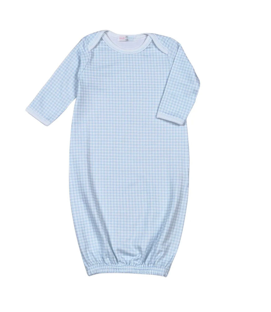 Blue Gingham Gown