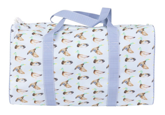 The Duffle Bag/Mallard Print