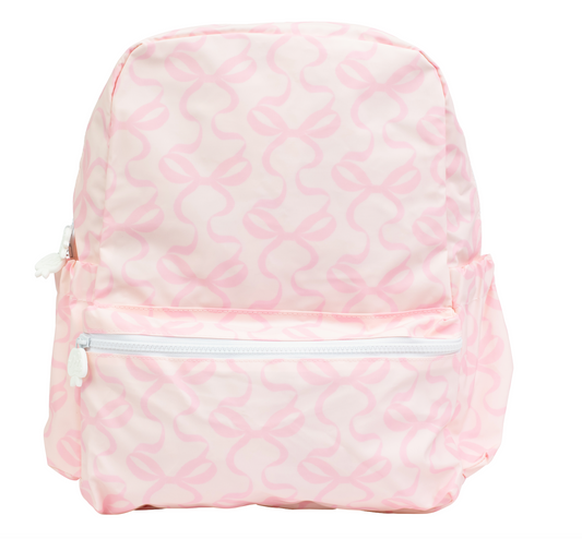 The Backpack/Bows on Pink Print
