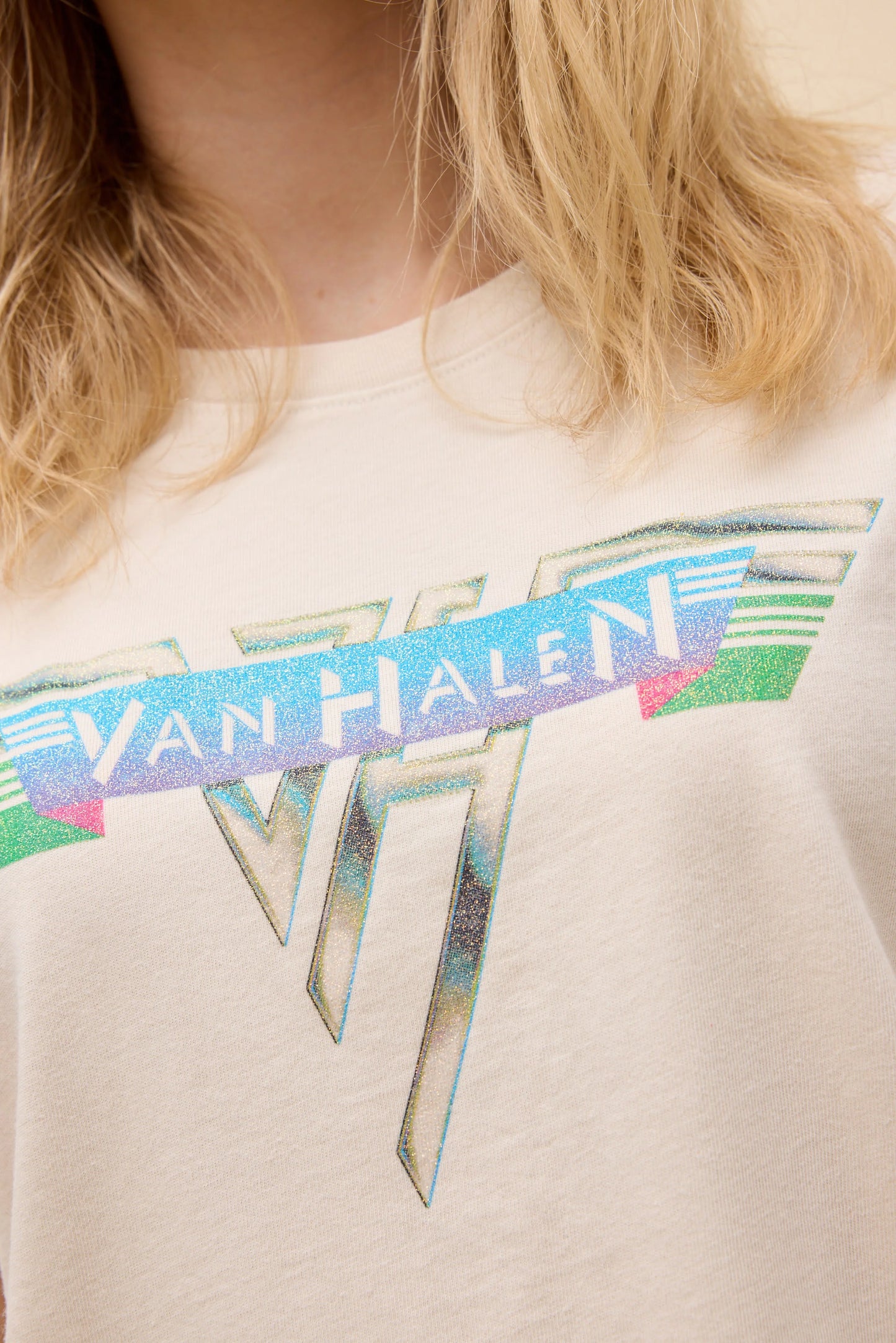 Van Halen Glitter Logo Tour Tee