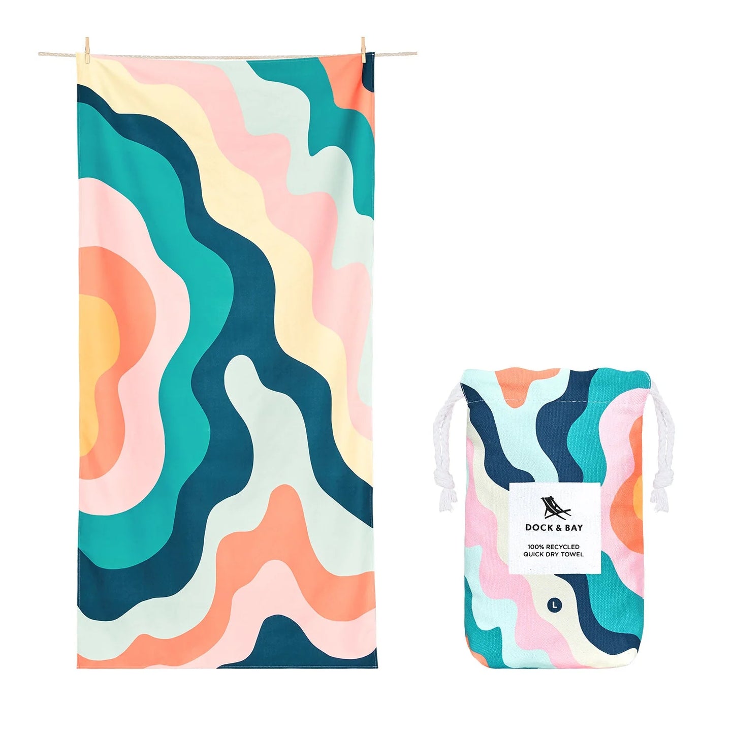 Get Wavy Quick Dry Towel