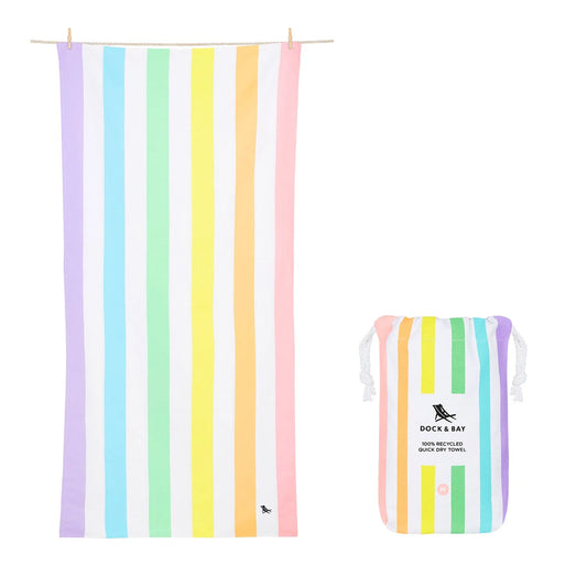 Unicorn Waves Kids Beach Towe