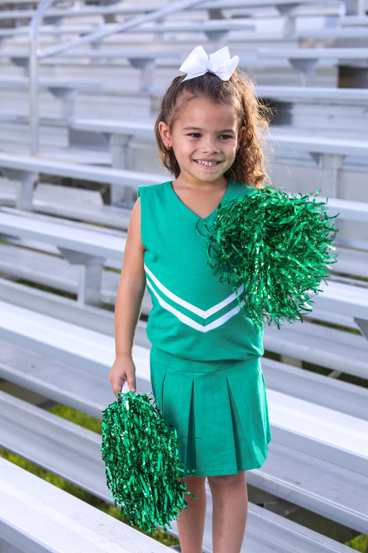 Green Cheer Uniform