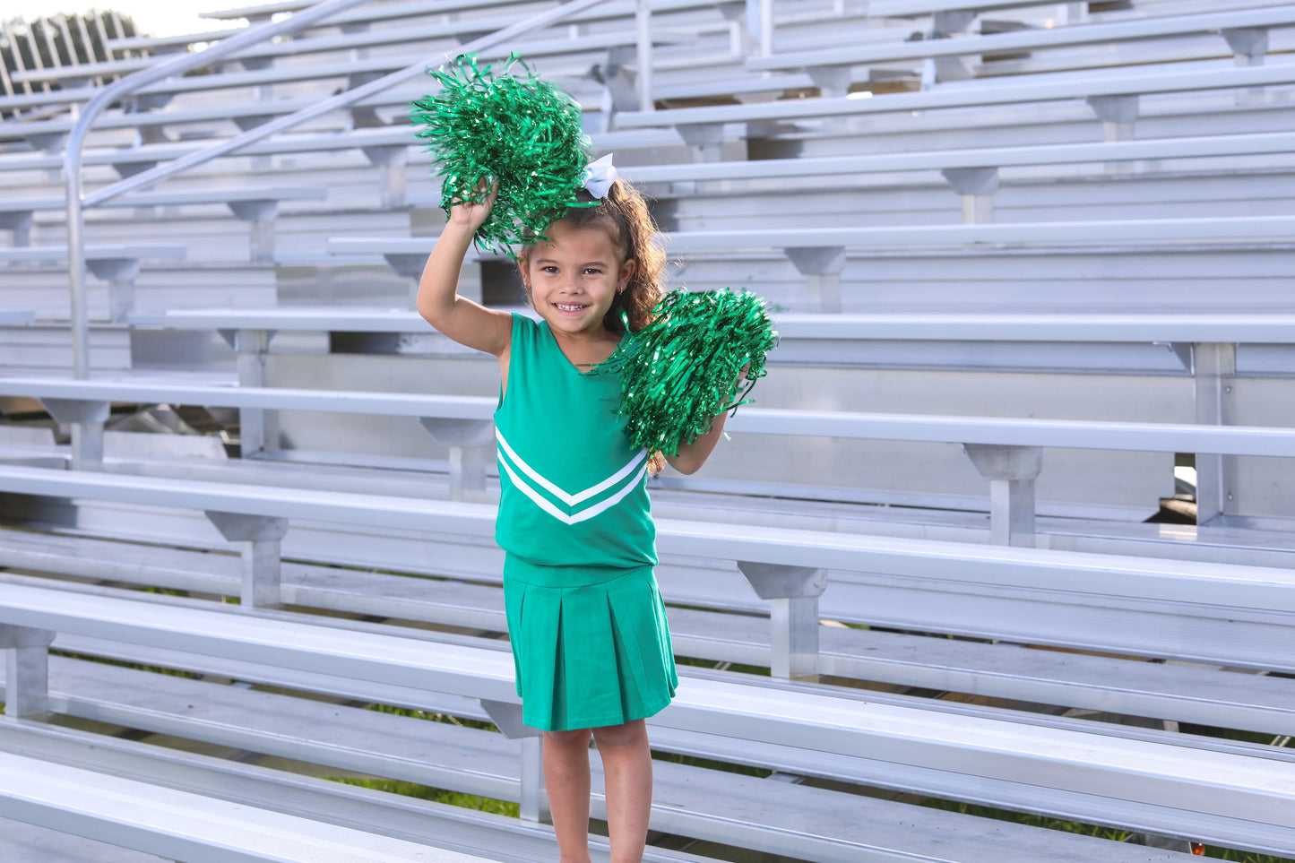 Green Cheer Uniform