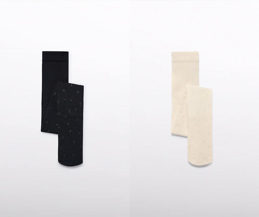 Dotted Glitter Tights