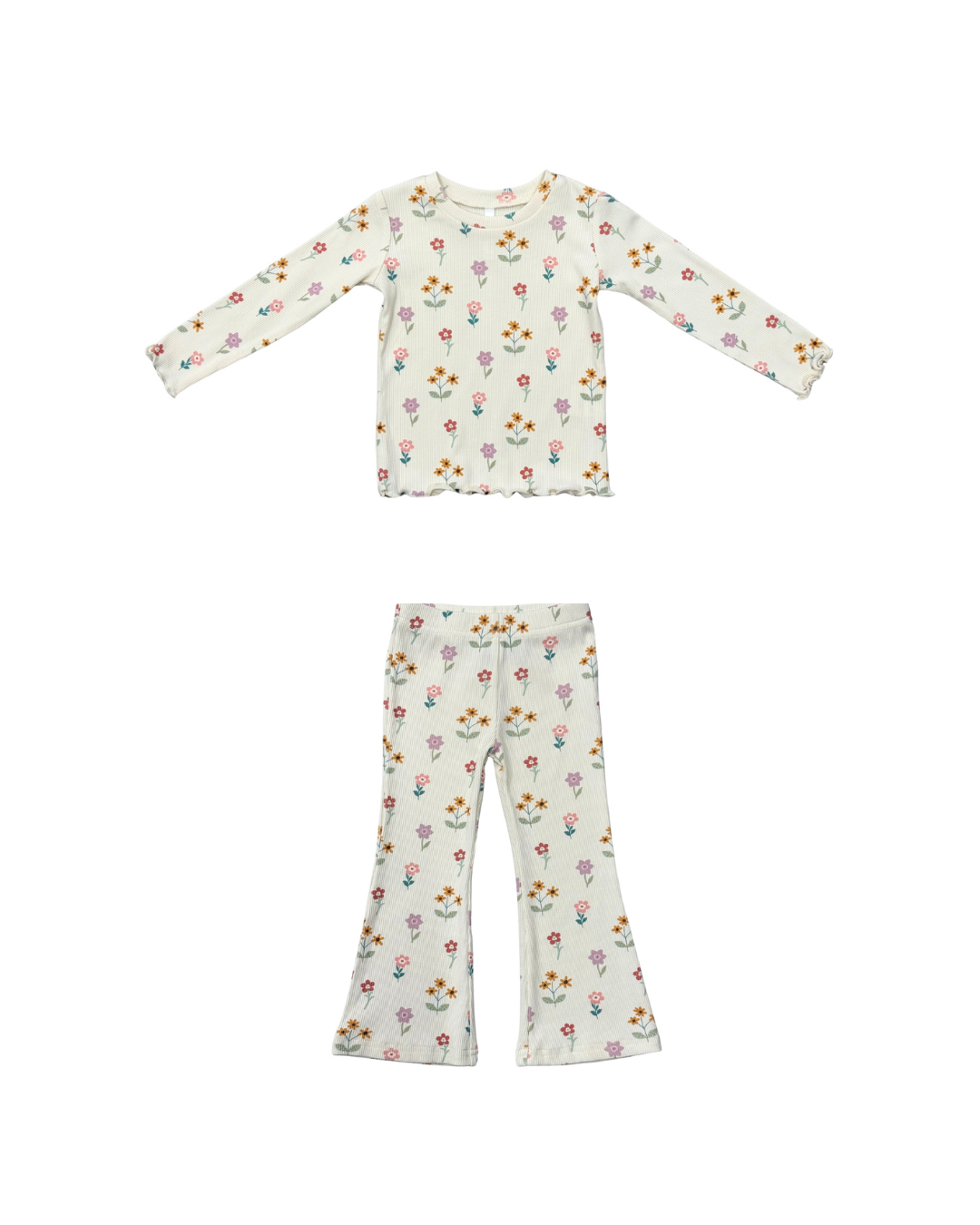 Meadow Bloom Flare Pant Set