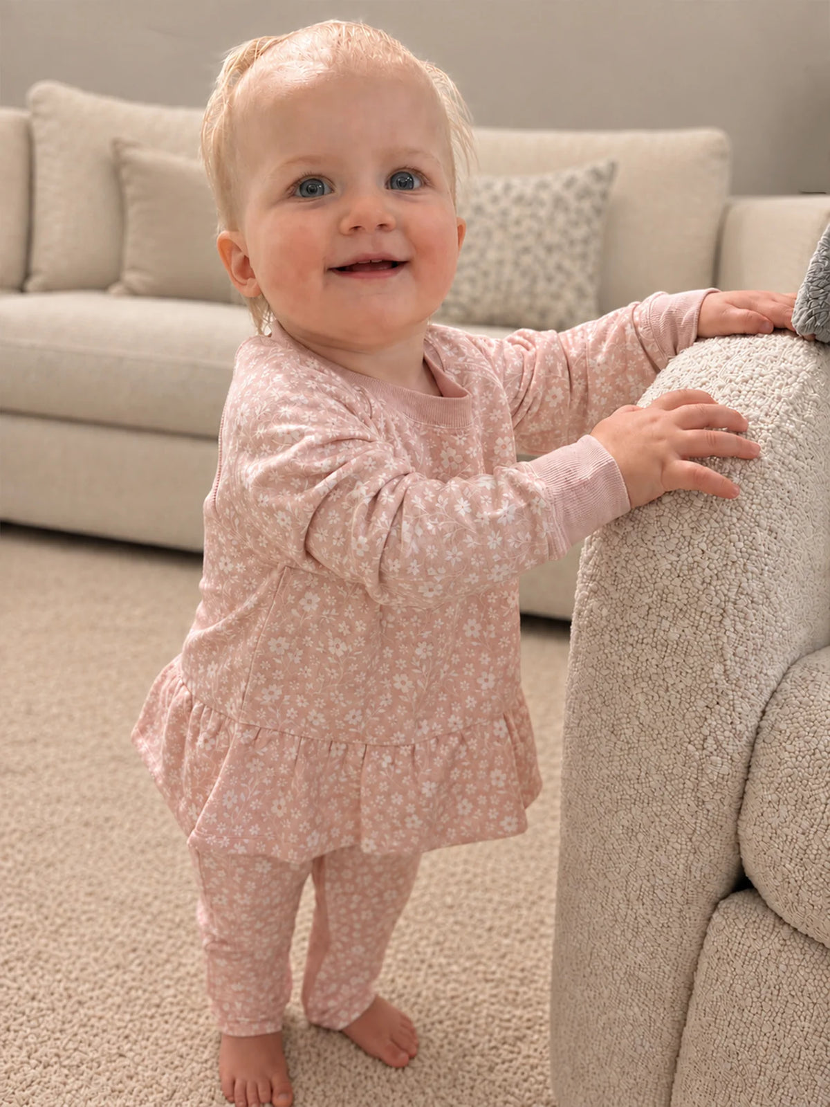 Grace Ruffled Sweatsuit