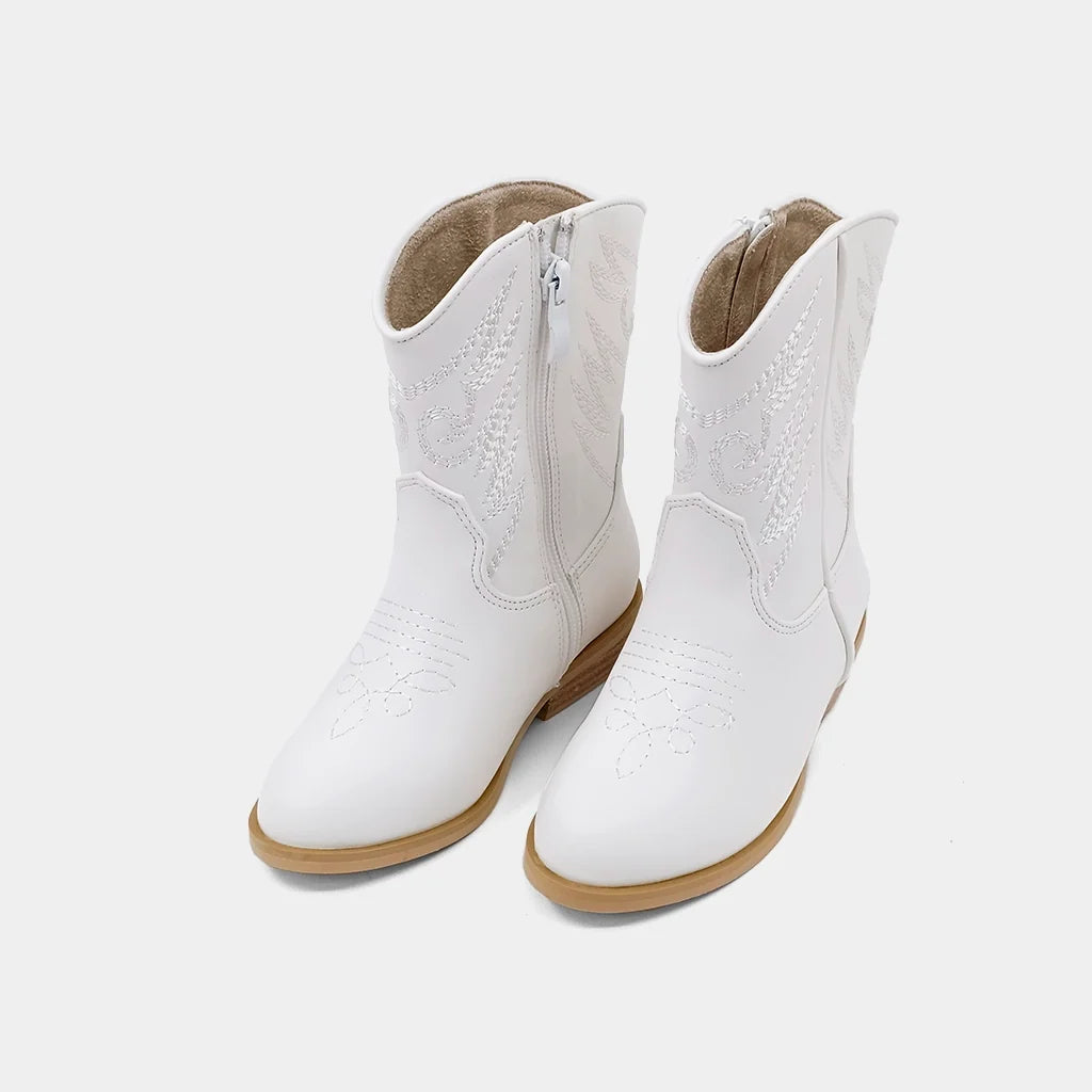 Zahara Mini Boot - White