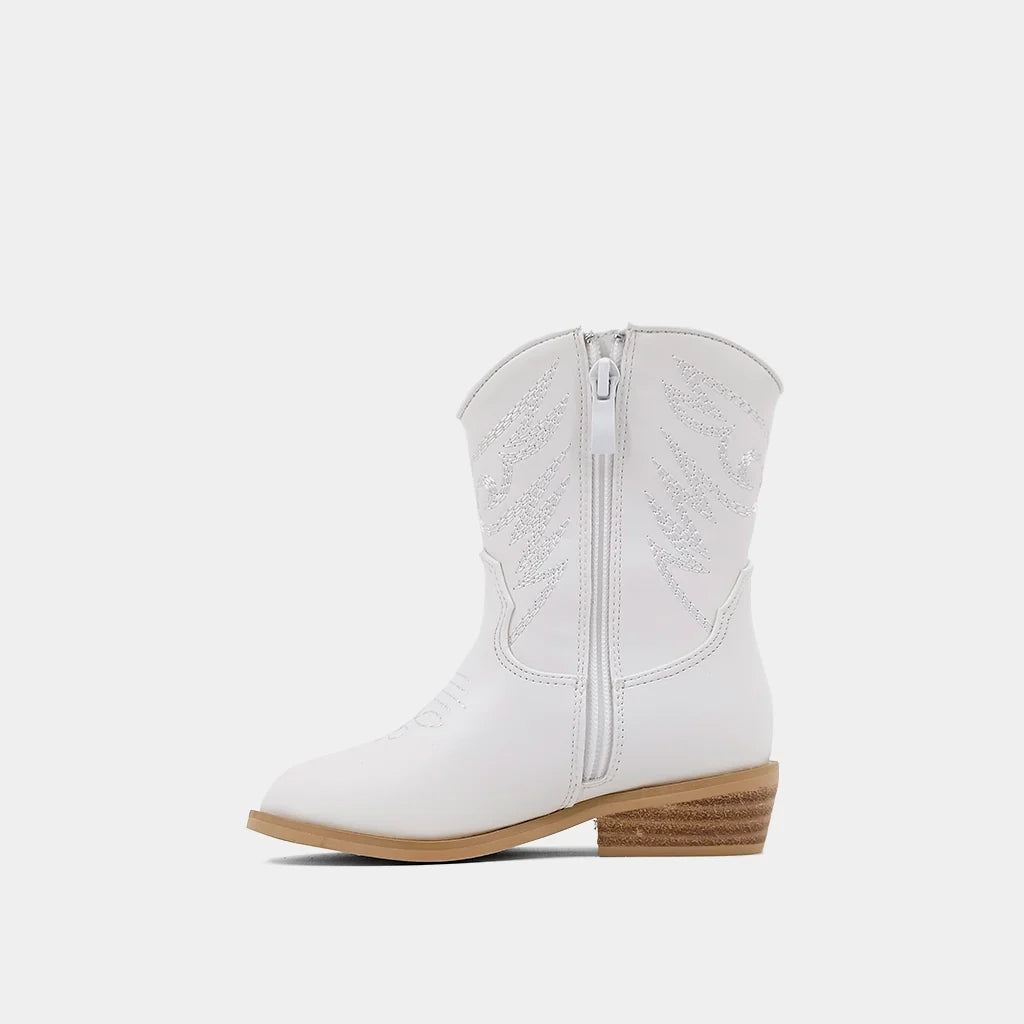 Zahara Mini Boot - White