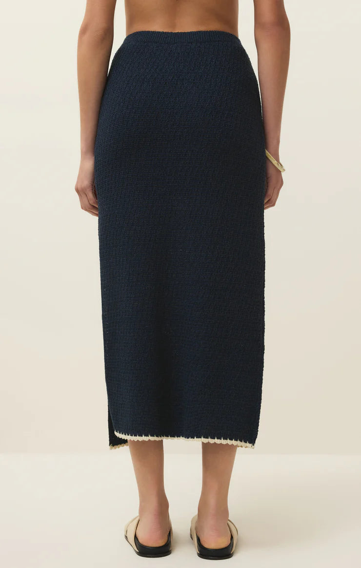 Yessenia Whipstitch Skirt - Eclipse