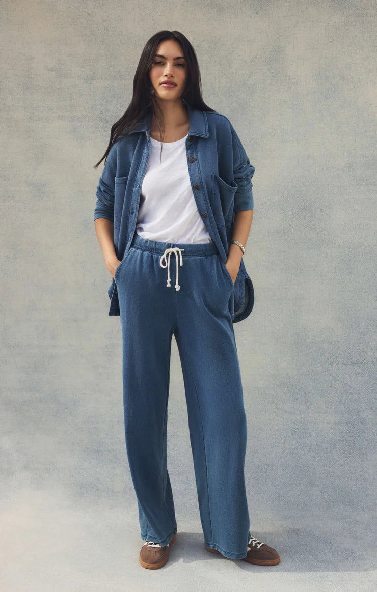 Hunter Knit Denim Pant - Indigo